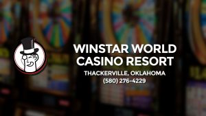 Casino & gambling-themed header image for Barons Bus Charter service to Winstar World Casino Resort in Thackerville, Oklahoma. Please call 5802764229 to contact the casino directly.)