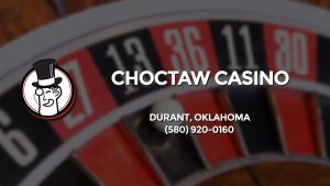 Casino & gambling-themed header image for Barons Bus Charter service to Choctaw Casino in Durant, Oklahoma. Please call 5809200160 to contact the casino directly.)