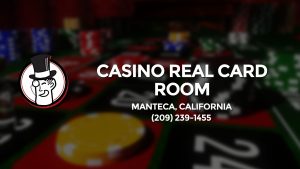 Casino & gambling-themed header image for Barons Bus Charter service to Casino Real Card Room in Manteca, California. Please call 2092391455 to contact the casino directly.)