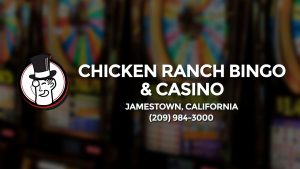 Casino & gambling-themed header image for Barons Bus Charter service to Chicken Ranch Bingo & Casino in Jamestown, California. Please call 2099843000 to contact the casino directly.)