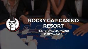 Casino & gambling-themed header image for Barons Bus Charter service to Rocky Gap Casino Resort in Flintstone, Maryland. Please call 3017848400 to contact the casino directly.)