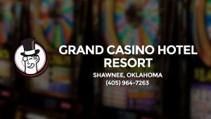 Casino & gambling-themed header image for Barons Bus Charter service to Grand Casino Hotel Resort in Shawnee, Oklahoma. Please call 4059647263 to contact the casino directly.)