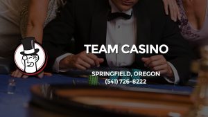 Casino & gambling-themed header image for Barons Bus Charter service to Team Casino in Springfield, Oregon. Please call 5417268222 to contact the casino directly.)