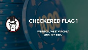 Casino & gambling-themed header image for Barons Bus Charter service to Checkered Flag 1 in Weirton, West Virginia. Please call 3047978300 to contact the casino directly.)