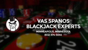 Casino & gambling-themed header image for Barons Bus Charter service to Vas Spanos Blackjack Experts in Minneapolis, Minnesota. Please call 6123745044 to contact the casino directly.)