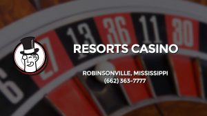 Casino & gambling-themed header image for Barons Bus Charter service to Resorts Casino in Robinsonville, Mississippi. Please call 6623637777 to contact the casino directly.)