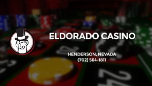 Casino & gambling-themed header image for Barons Bus Charter service to Eldorado Casino in Henderson, Nevada. Please call 7025641811 to contact the casino directly.)