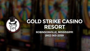 Casino & gambling-themed header image for Barons Bus Charter service to Gold Strike Casino Resort in Robinsonville, Mississippi. Please call 6623632059 to contact the casino directly.)