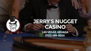 Casino & gambling-themed header image for Barons Bus Charter service to Jerry's Nugget Casino in Las Vegas, Nevada. Please call 7023993000 to contact the casino directly.)