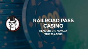 Casino & gambling-themed header image for Barons Bus Charter service to Railroad Pass Casino in Henderson, Nevada. Please call 7022945000 to contact the casino directly.)
