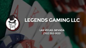 Casino & gambling-themed header image for Barons Bus Charter service to Legends Gaming Llc in Las Vegas, Nevada. Please call 7023529120 to contact the casino directly.)
