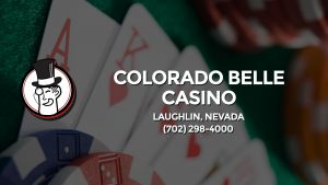 Casino & gambling-themed header image for Barons Bus Charter service to Colorado Belle Casino in Laughlin, Nevada. Please call 7022984000 to contact the casino directly.)