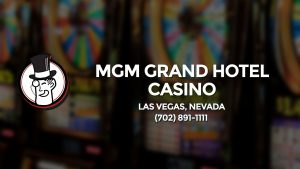 Casino & gambling-themed header image for Barons Bus Charter service to Mgm Grand Hotel Casino in Las Vegas, Nevada. Please call 7028911111 to contact the casino directly.)