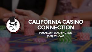 Casino & gambling-themed header image for Barons Bus Charter service to California Casino Connection in Puyallup, Washington. Please call 6612516413 to contact the casino directly.)