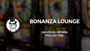 Casino & gambling-themed header image for Barons Bus Charter service to Bonanza Lounge in Las Vegas, Nevada. Please call 7024527955 to contact the casino directly.)