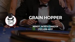Casino & gambling-themed header image for Barons Bus Charter service to Grain Hopper in Minot, North Dakota. Please call 7018384017 to contact the casino directly.)