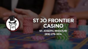 Casino & gambling-themed header image for Barons Bus Charter service to St Jo Frontier Casino in St. Joseph, Missouri. Please call 8162795514 to contact the casino directly.)