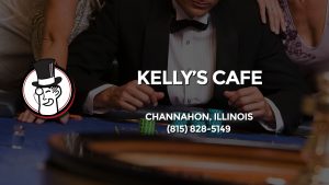 Casino & gambling-themed header image for Barons Bus Charter service to Kelly's Cafe in Channahon, Illinois. Please call 8158285149 to contact the casino directly.)