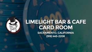 Casino & gambling-themed header image for Barons Bus Charter service to Limelight Bar & Cafe Card Room in Sacramento, California. Please call 9164452208 to contact the casino directly.)