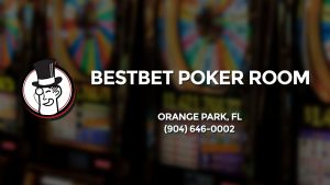 Casino & gambling-themed header image for Barons Bus Charter service to Bestbet Poker Room in Orange Park, Fl. Please call 9046460002 to contact the casino directly.)
