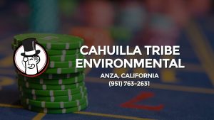 Casino & gambling-themed header image for Barons Bus Charter service to Cahuilla Tribe Environmental in Anza, California. Please call 9517632631 to contact the casino directly.)