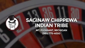 Casino & gambling-themed header image for Barons Bus Charter service to Saginaw Chippewa Indian Tribe in Mt. Pleasant, Michigan. Please call 9897754000 to contact the casino directly.)