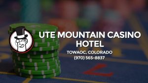 Casino & gambling-themed header image for Barons Bus Charter service to Ute Mountain Casino Hotel in Towaoc, Colorado. Please call 9705658837 to contact the casino directly.)
