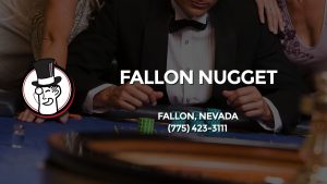 Casino & gambling-themed header image for Barons Bus Charter service to Fallon Nugget in Fallon, Nevada. Please call 7754233111 to contact the casino directly.)