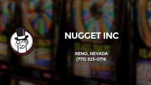 Casino & gambling-themed header image for Barons Bus Charter service to Nugget Inc in Reno, Nevada. Please call 7753230716 to contact the casino directly.)