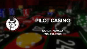 Casino & gambling-themed header image for Barons Bus Charter service to Pilot Casino in Carlin, Nevada. Please call 7757542600 to contact the casino directly.)