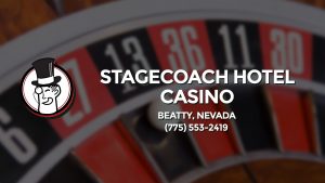 Casino & gambling-themed header image for Barons Bus Charter service to Stagecoach Hotel Casino in Beatty, Nevada. Please call 7755532419 to contact the casino directly.)