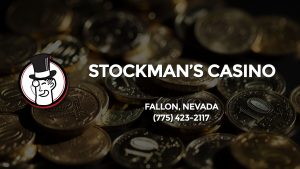 Casino & gambling-themed header image for Barons Bus Charter service to Stockman's Casino in Fallon, Nevada. Please call 7754232117 to contact the casino directly.)