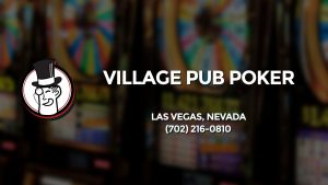 Casino & gambling-themed header image for Barons Bus Charter service to Village Pub Poker in Las Vegas, Nevada. Please call 7022160810 to contact the casino directly.)