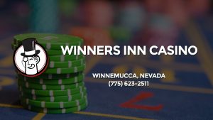 Casino & gambling-themed header image for Barons Bus Charter service to Winners Inn Casino in Winnemucca, Nevada. Please call 7756232511 to contact the casino directly.)