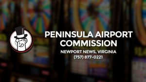 Casino & gambling-themed header image for Barons Bus Charter service to Peninsula Airport Commission in Newport News, Virginia. Please call 7578770221 to contact the casino directly.)