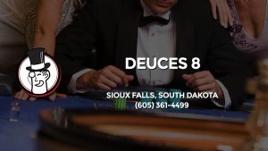 Casino & gambling-themed header image for Barons Bus Charter service to Deuces 8 in Sioux Falls, South Dakota. Please call 6053614499 to contact the casino directly.)