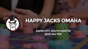 Casino & gambling-themed header image for Barons Bus Charter service to Happy Jacks Omaha in Rapid City, South Dakota. Please call 6053421183 to contact the casino directly.)