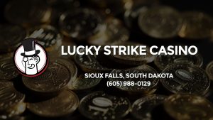 Casino & gambling-themed header image for Barons Bus Charter service to Lucky Strike Casino in Sioux Falls, South Dakota. Please call 6059880129 to contact the casino directly.)