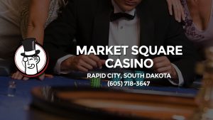 Casino & gambling-themed header image for Barons Bus Charter service to Market Square Casino in Rapid City, South Dakota. Please call 6057183647 to contact the casino directly.)
