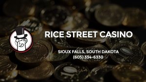 Casino & gambling-themed header image for Barons Bus Charter service to Rice Street Casino in Sioux Falls, South Dakota. Please call 6053346330 to contact the casino directly.)