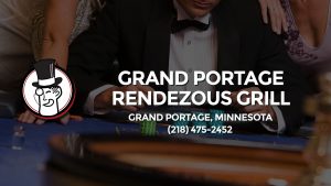 Casino & gambling-themed header image for Barons Bus Charter service to Grand Portage Rendezous Grill in Grand Portage, Minnesota. Please call 2184752452 to contact the casino directly.)
