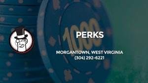 Casino & gambling-themed header image for Barons Bus Charter service to Perks in Morgantown, West Virginia. Please call 3042926221 to contact the casino directly.)