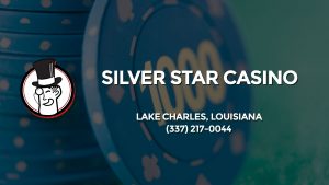 Casino & gambling-themed header image for Barons Bus Charter service to Silver Star Casino in Lake Charles, Louisiana. Please call 3372170044 to contact the casino directly.)