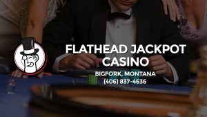 Casino & gambling-themed header image for Barons Bus Charter service to Flathead Jackpot Casino in Bigfork, Montana. Please call 4068374636 to contact the casino directly.)