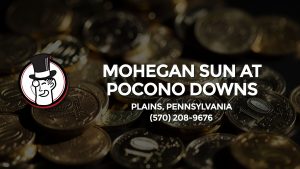 Casino & gambling-themed header image for Barons Bus Charter service to Mohegan Sun At Pocono Downs in Plains, Pennsylvania. Please call 5702089676 to contact the casino directly.)