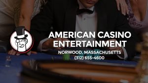 Casino & gambling-themed header image for Barons Bus Charter service to American Casino Entertainment in Norwood, Massachusetts. Please call 3126554600 to contact the casino directly.)