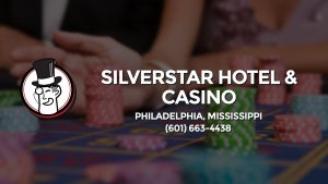 Casino & gambling-themed header image for Barons Bus Charter service to Silverstar Hotel & Casino in Philadelphia, Mississippi. Please call 6016634438 to contact the casino directly.)