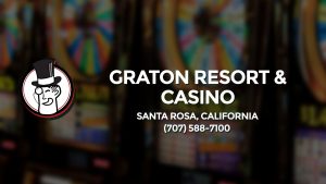 Casino & gambling-themed header image for Barons Bus Charter service to Graton Resort & Casino in Santa Rosa, California. Please call 7075887100 to contact the casino directly.)