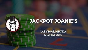Casino & gambling-themed header image for Barons Bus Charter service to Jackpot Joanie's in Las Vegas, Nevada. Please call 7028517070 to contact the casino directly.)