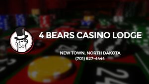 Casino & gambling-themed header image for Barons Bus Charter service to 4 Bears Casino Lodge in New Town, North Dakota. Please call 7016274444 to contact the casino directly.)